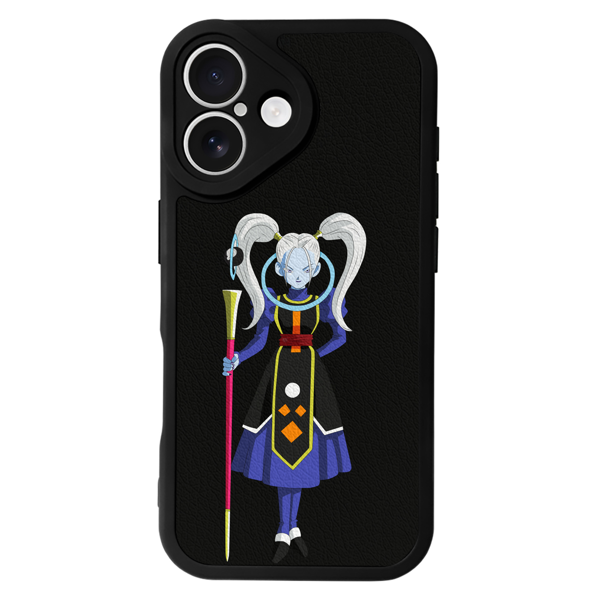 （画像用） ドラゴンボール DRAGON BALL 【iPhone 16シリーズ対応】シリコンスマホケース（レザー調） 材質：シリコン
